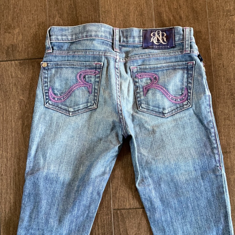 Rock and Republic Straight Jeans